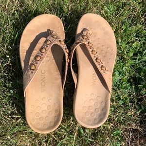 Vionic cork sandals!